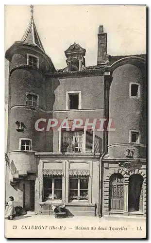 Cartes postales Chaumont Maison Au Deux Tourelles