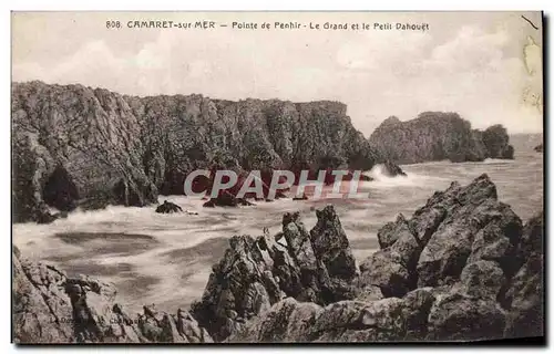 Ansichtskarte AK Camaret Sur Mer Pointe De Penhir Le Grand Et Le Petit Dahouet