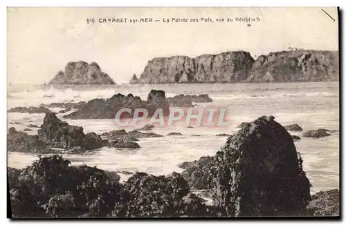 Cartes postales Camaret Sur Mer La Pointe Des Pols Vue Du Veriblach