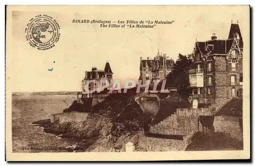 Cartes postales Dinard Les Villas De La Malouine