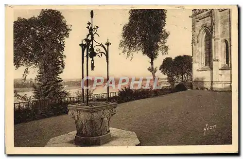 Cartes postales Chaumont Sur Loire Le Vieux Puits et la chapelle du chateau