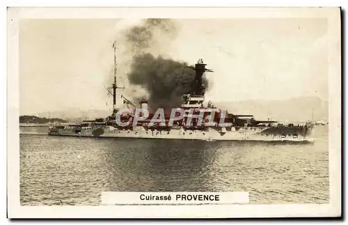 Cartes postales Cuirasse Provence Bateau