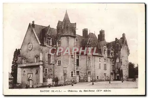 Ansichtskarte AK Bauge Chateau du Roi Rene