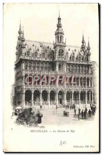 Cartes postales Bruxelles La Maison du Roi