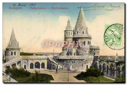 Cartes postales Budapest Halaszbastya Fischerbastel