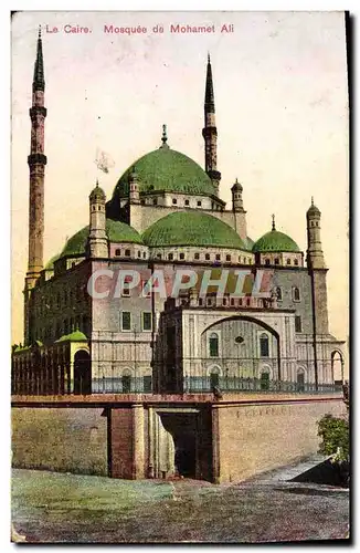 Cartes postales Le Caire Mosquee de Mohamet Ali