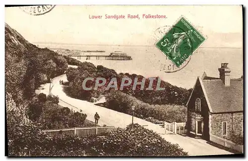 Cartes postales Lower Sandgate Road Folkestone