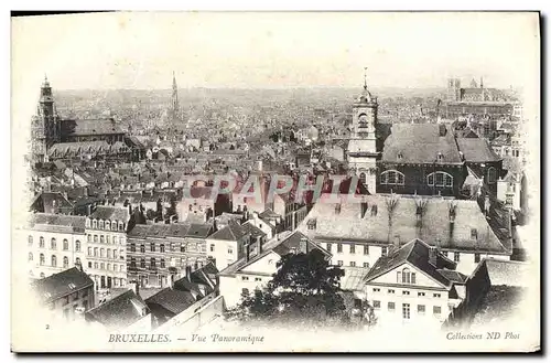 Cartes postales Bruxelles Vue Panoramique