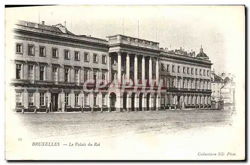 Cartes postales Bruxelles Le Palais du Roi