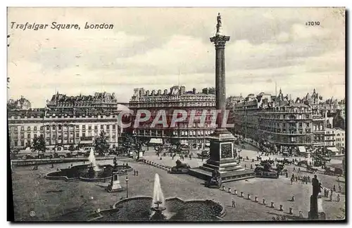 Cartes postales Trafalgar Square London