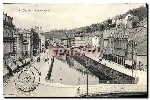 Cartes postales Tulle Vue des Quais