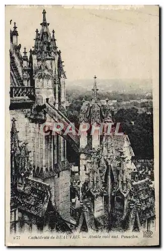 Ansichtskarte AK Cathedrale de Beauvais Abside Cote Sud Pinacles