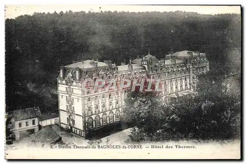 Cartes postales Station Thermale de Bagnoles de L&#39Orne Hotel des Thermes