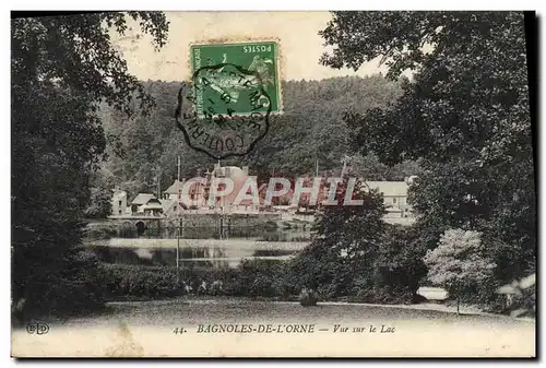 Cartes postales Bagoles De L&#39Orne Vue Sur le Lac