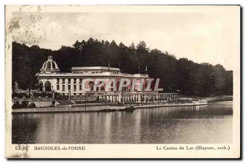 Cartes postales Bagnoles De L&#39Orne Le Casino du Lac