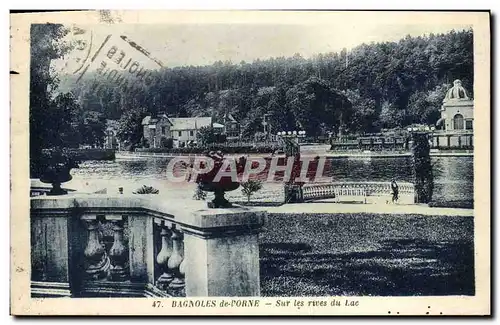 Cartes postales Bagnoles de L&#39Orne Sur Les Rives du Lac