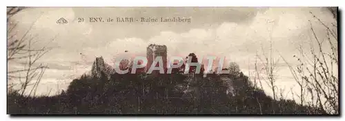 Ansichtskarte AK Environs de Barr La Ruine Du Landsberg