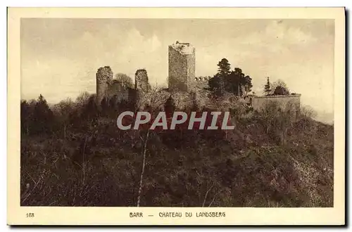 Cartes postales Barr Chateau Du Landsberg