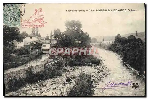 Cartes postales Bagneres de Bignorre l&#39Adour Automobile Course des Pyrenees Aout 1905