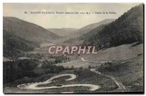 Cartes postales Le Ballon D'Alsace Versant alsacien Vallee de la Dollez