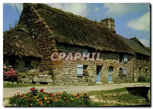 Cartes postales moderne Vieille chaumiere typique