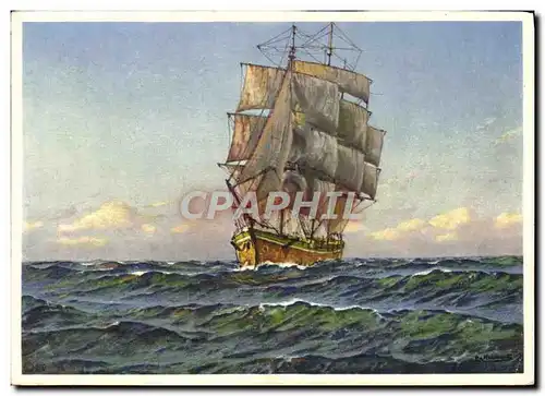 Cartes postales Bateau Voilier