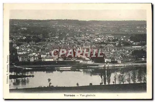 Cartes postales Vernon Vue Generale