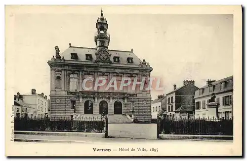 Cartes postales Vernon Hotel de Ville