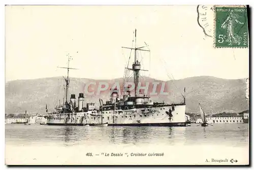 Cartes postales Le Desaix Croiseur Cuirasse Bateau