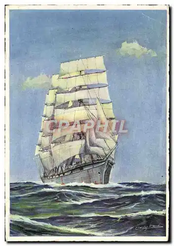 Cartes postales La Marine a Voiles