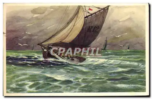 Cartes postales Bateau Voilier