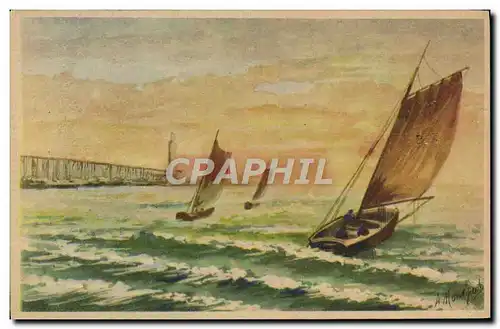 Cartes postales Bateaux