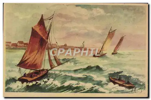 Cartes postales Bateaux