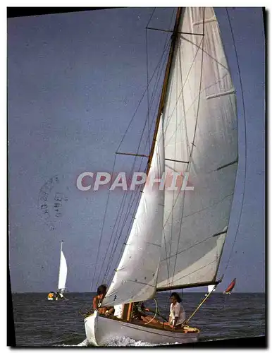 Moderne Karte Bateau a voile