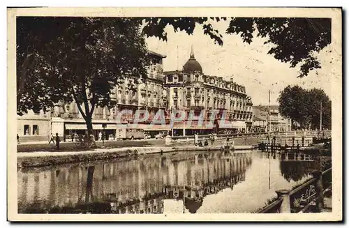 Cartes postales Toulouse les Bords Du Canal Hotel Regina et entree de la rue Bayard