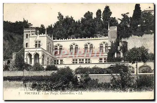 Cartes postales Vouvray Les Patys Castel Roc