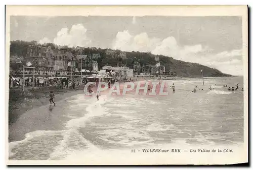 Cartes postales Villers Sur Mer Les Villas de la Cote