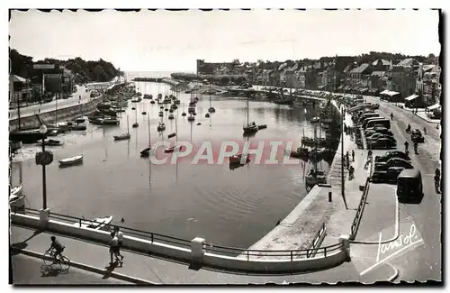 Moderne Karte Pouliguen Le Port de La Baille et du Pouliguen