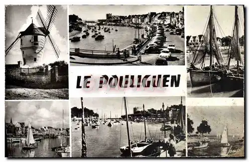 Cartes postales moderne Le Pouliguen Bateaux Moulin