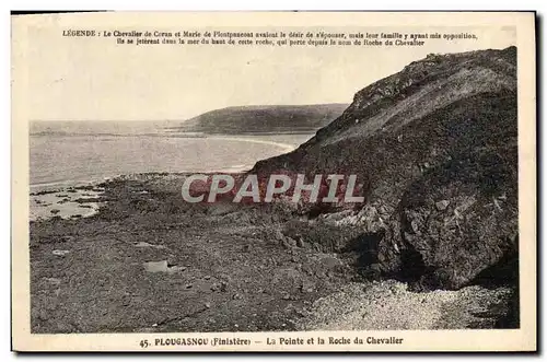 Cartes postales Plougasnou Le Pointe et la Roche du Chevalier