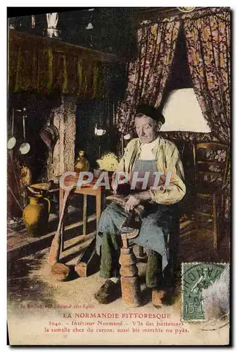 Cartes postales La Normandie Pittoresque Interieur Normand