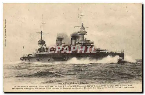 Cartes postales Iena Cuirasse d'escadre Bateau