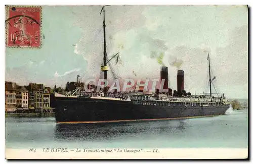 Cartes postales Le Havre Le Transatiantique La Gascogne