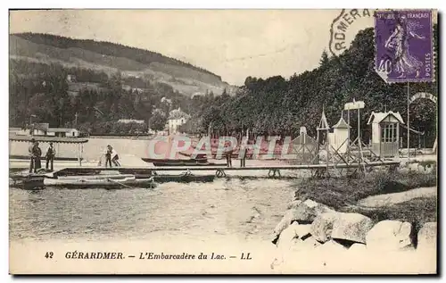Cartes postales Gerardmer L&#39Embarcadere du Lac