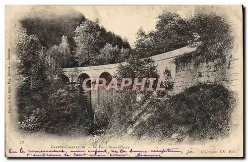 Cartes postales Charteuse Le Pont Saint Pierre