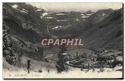 Cartes postales Gavarnie Le Cirque