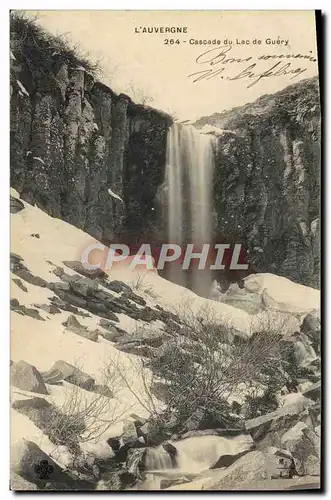 Cartes postales Cascade du Lac de Guery