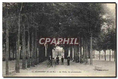 Cartes postales Guingamp Le Vally les Promenades