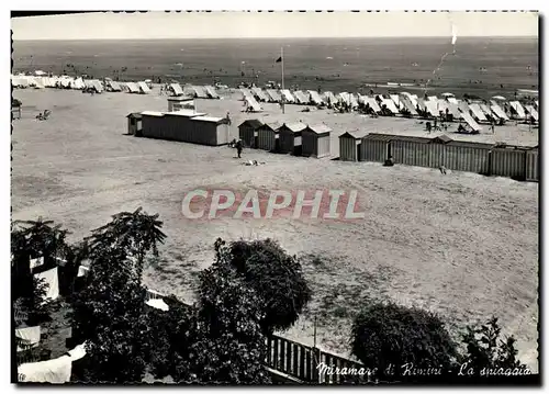 Cartes postales moderne Miramare Rimini La plag e