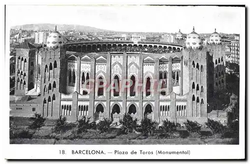 Cartes postales Barcelona Plaza De Toros